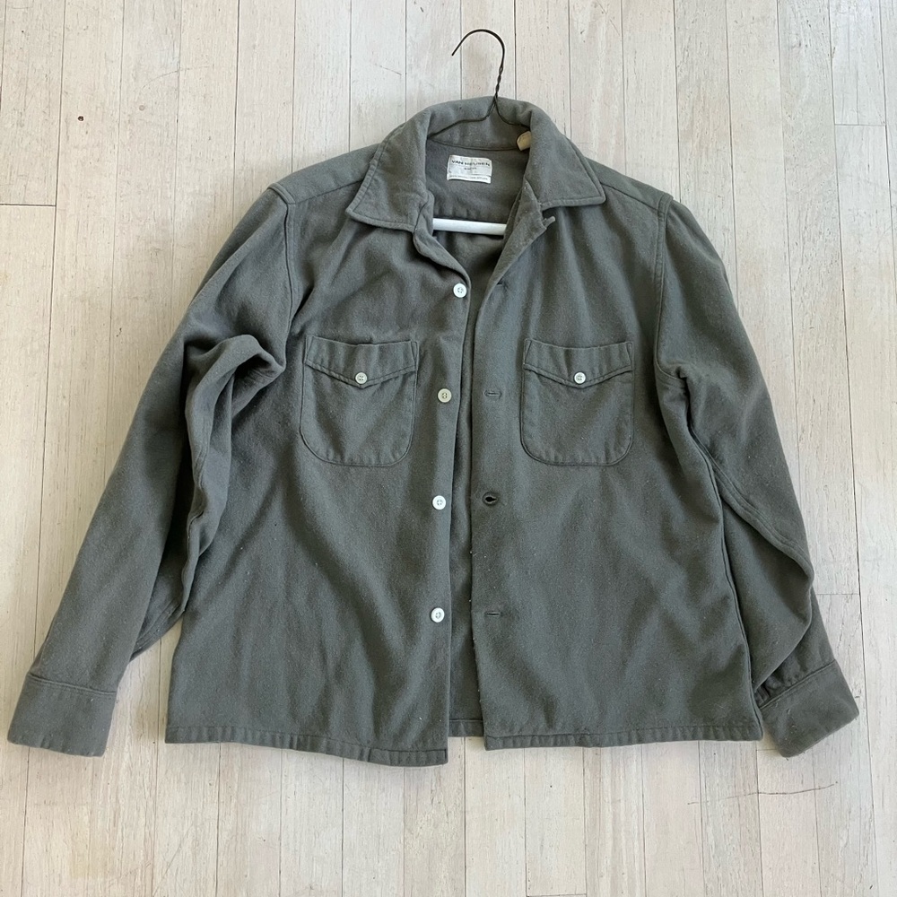 Van Heusen Olive Utility Jacket - image 1